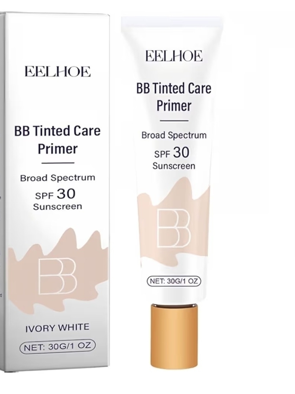 EELHOE BB Tinted Care Primer SPF 30 — Ivory White